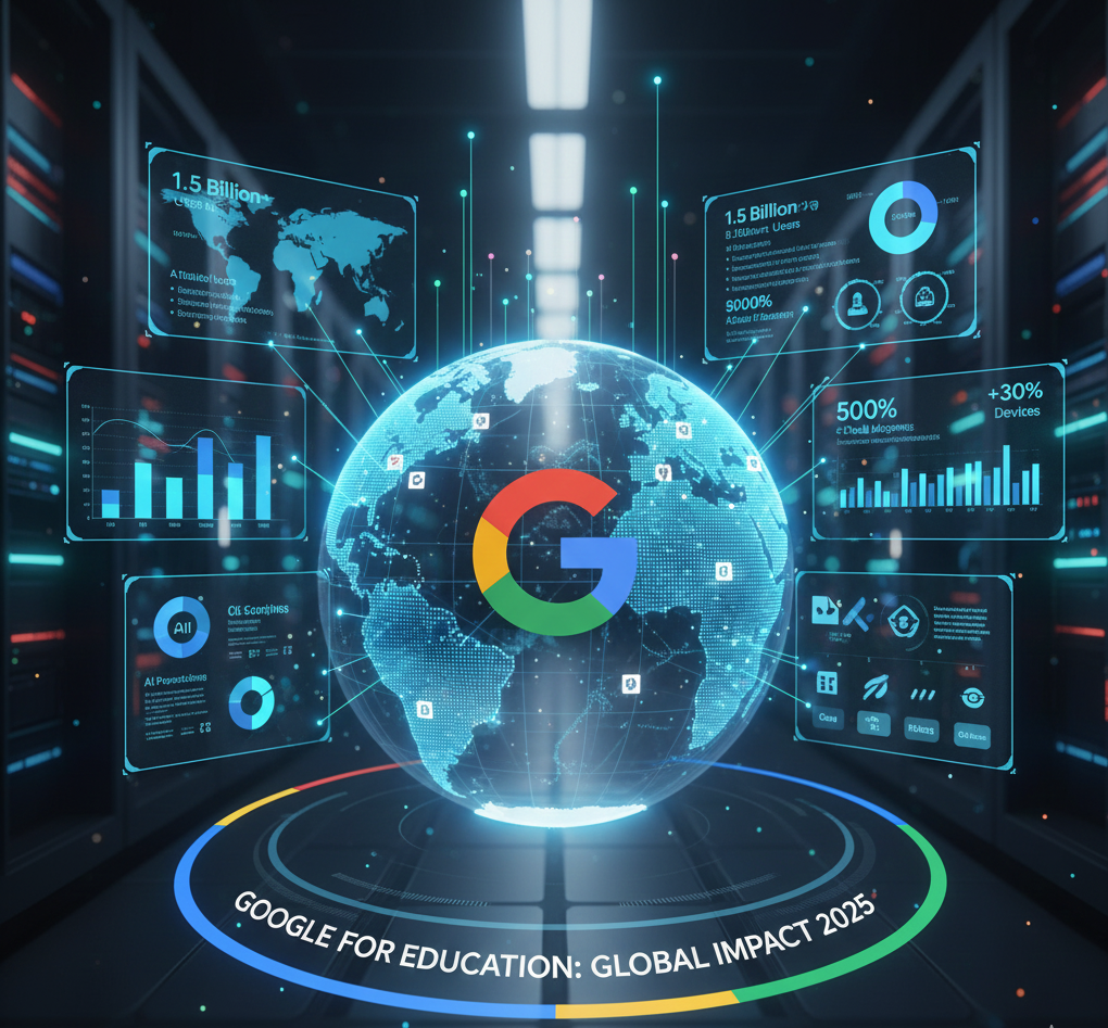 Google for Education در ۲۰۲۵: تحول هوش مصنوعی در آموزش ۱۰ میلیون دانشجو